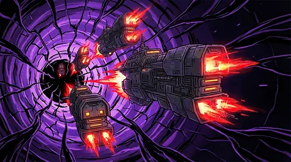 Raumverzerrung und Anomalie